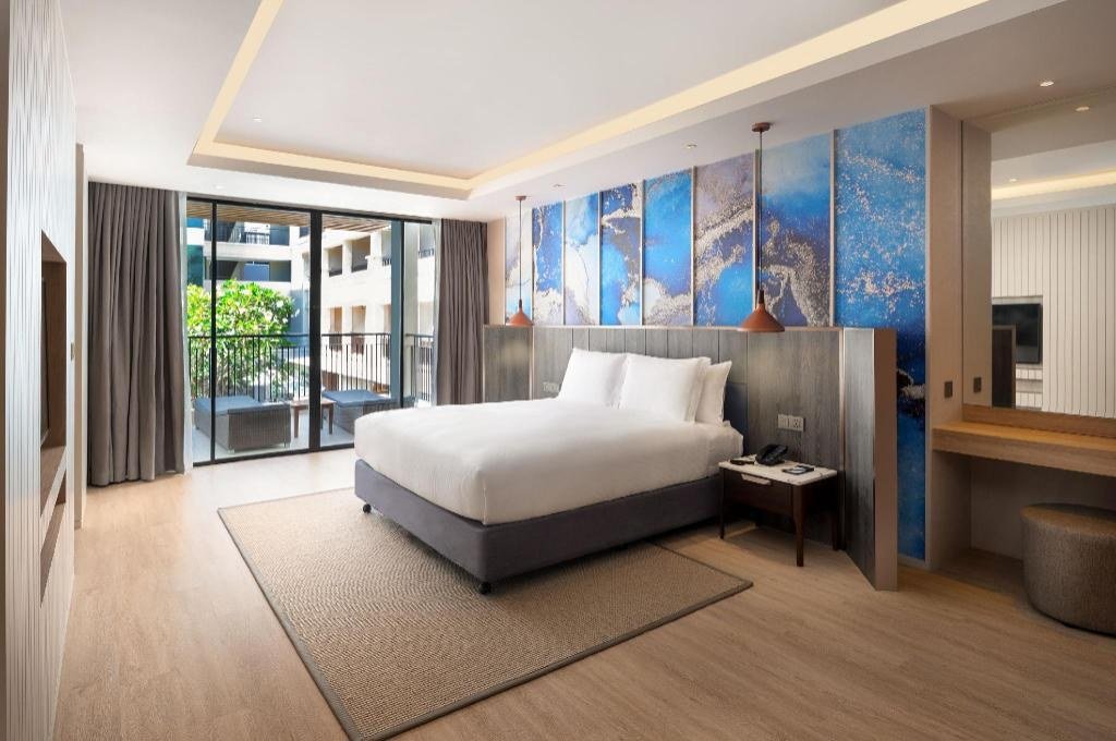 Chambre d'une Three Bedroom Room Pool Villa au DoubleTree by Hilton Phuket Banthai Resort