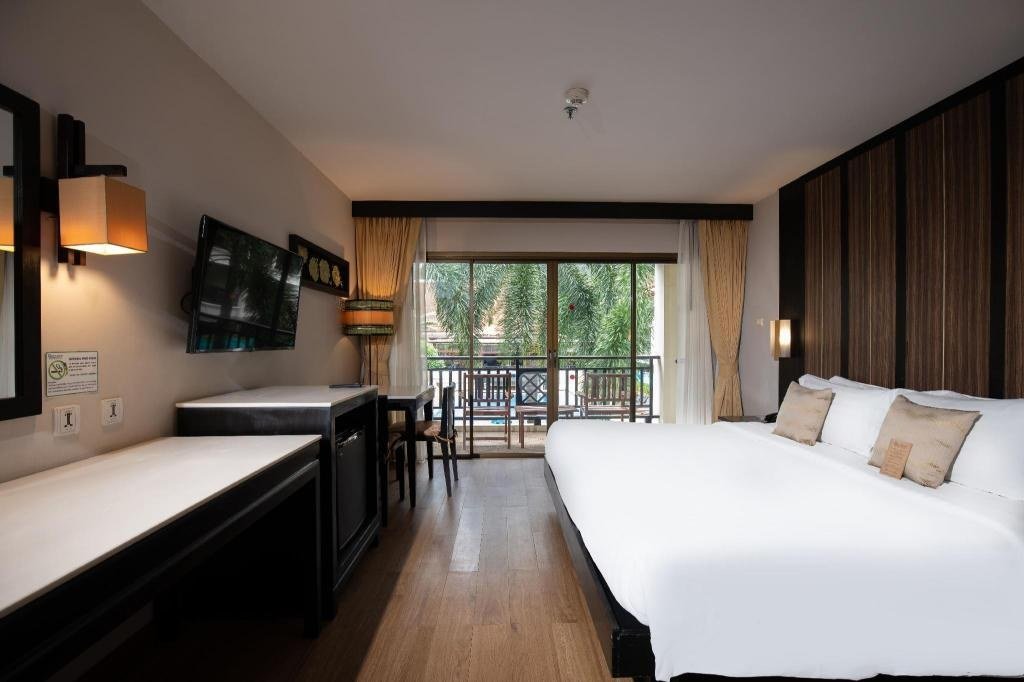 Plan d'une chambre Deluxe au Deevana Patong Resort & Spa