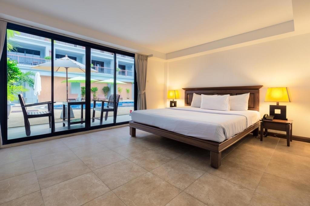 Vue depuis une chambre Deluxe Pool Access au Leelawadee Boutique Hotel