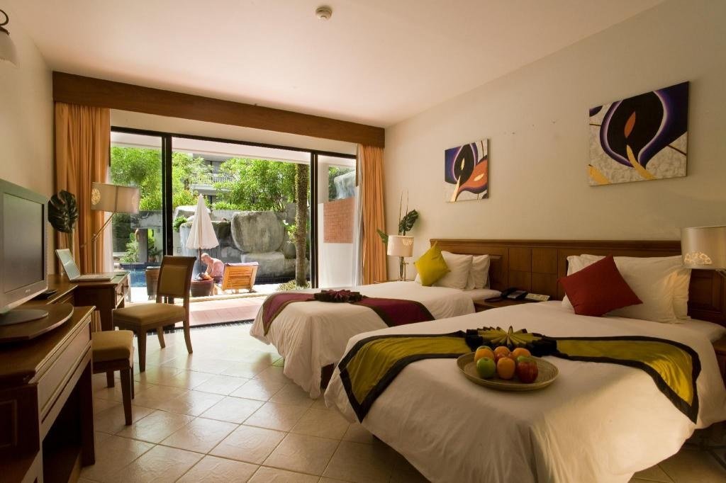 Plan d'une Deluxe Poolside au Sunset Beach Resort