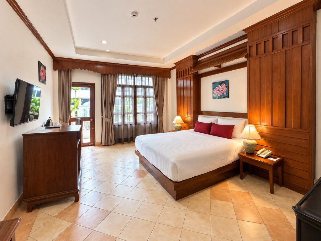 Chambre Deluxe avec vue sur la piscine — Tony Resort